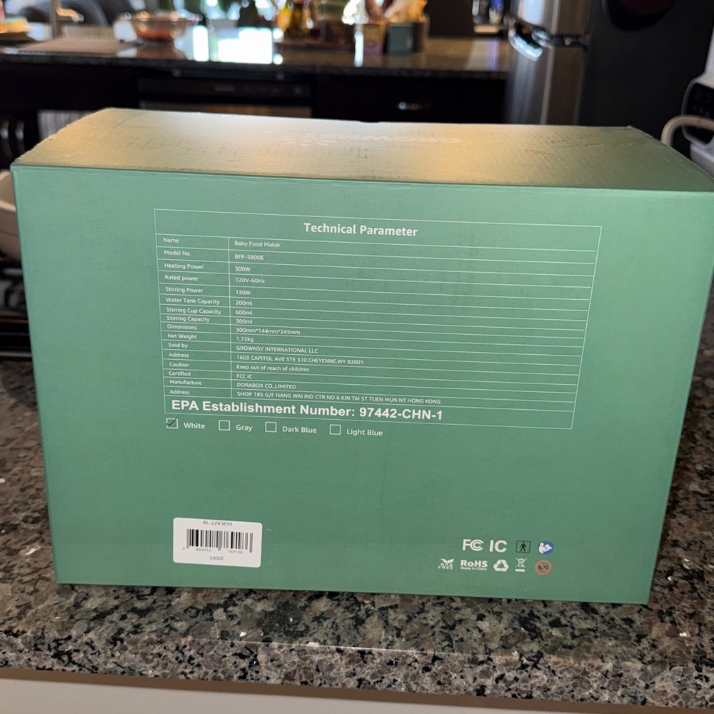 GROWNSY White Baby Food Maker - Picture 5 of 5